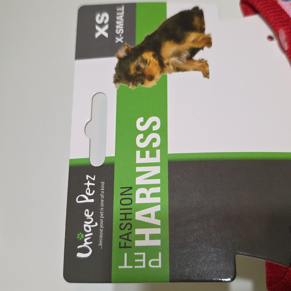 Unique Petz Pet Fashion Harness XS Breathable Mesh Liner Quick Release Straps - Picture 3 of 8